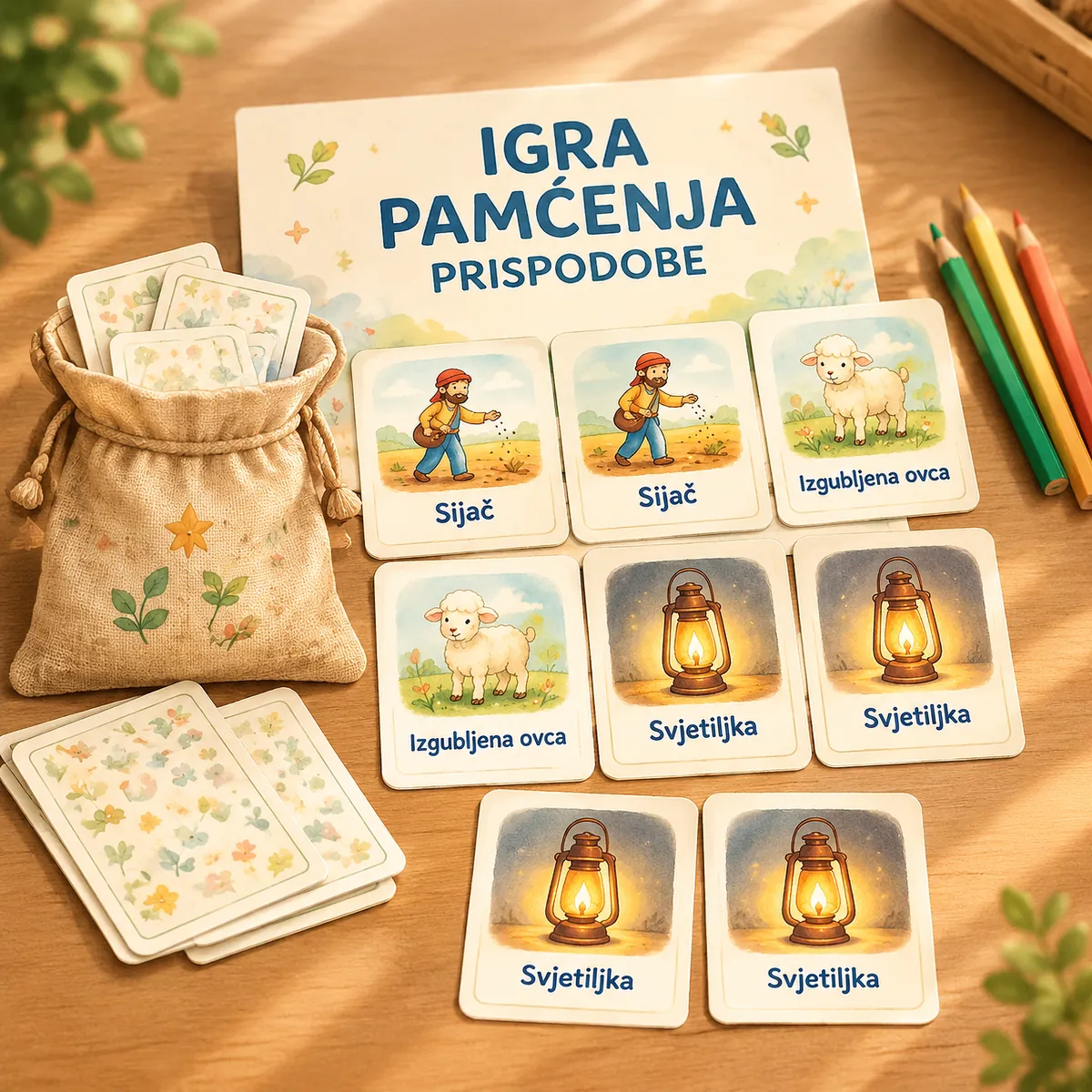 Igra pamćenja s prispodobama (za ispis)