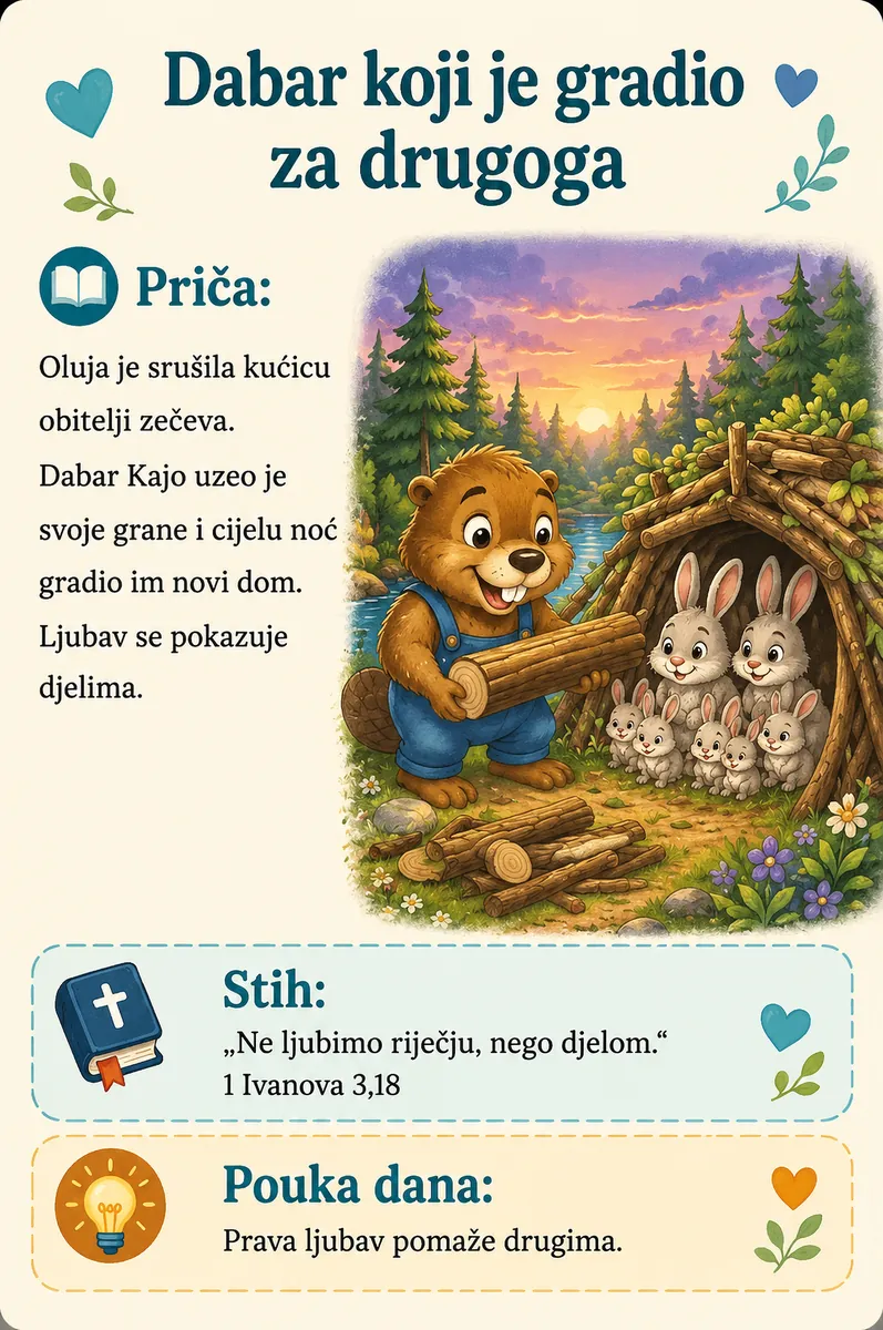 Dabar koji je gradio za drugoga