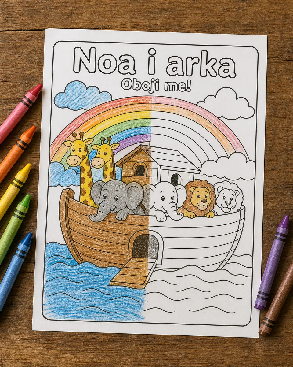 Bojanka Noa i arka